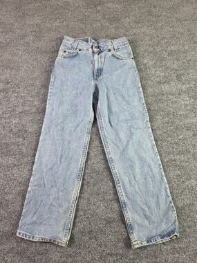 Vintage Levi's 550 Orange Tab Boys Relaxed Fit Jeans Size 11 Made in USA
